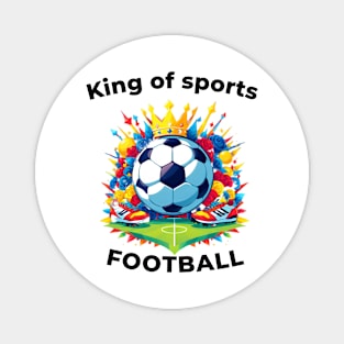 Football King of Sports Magnet